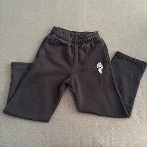 GOAT Loose Kids Sweatpants Black